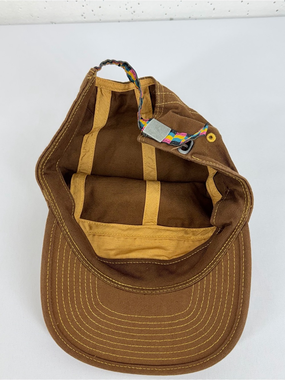 Merrell Lot of 2 Brown & Tan Adjustable Hats - Picture 8 of 14